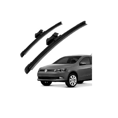 Imagem de Kit Par Palhetas Automotiva Limpadores Para-brisa Volkswagen Gol G6/ Voyage/Saveiro G6 Dianteira