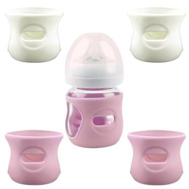 Imagem de Mangas de mamadeira QinsuiKai para vidro Avent, pacote com 120 ml e 4