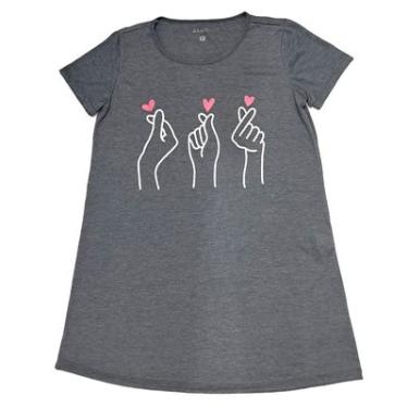 Imagem de SLEEPSHIRT M/C, EM MALHA POLIESTER COM VISCOSE, REF K439 DORAMA M