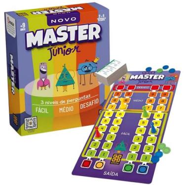 Imagem de Jogo De Tabuleiro Master Junior Três Níveis De Dificuldades - Grow