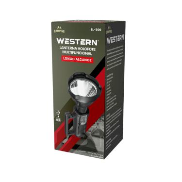 Imagem de Lanterna Holofote Western Potente Versátil