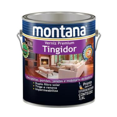 Imagem de Verniz Premium Tingidor Imbuia Brilhante 3,6L Montana Madeira - Montan
