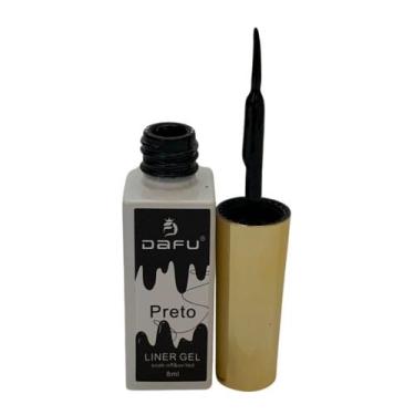 Imagem de Esmalte Liner Gel 8 ml  Dafu, 01 Preto