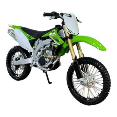 Imagem de Miniatura Moto Cross Kawasaki KX 450F Verde Maisto 1:12