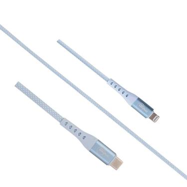 Imagem de Cabo USB-C para Lightning 1,2 m, Originais iPlace, Azul