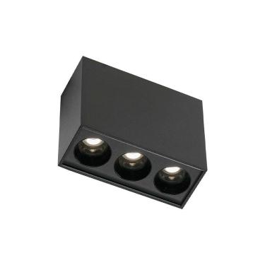 Imagem de Spot De Sobrepor Nordecor Downlight Powerus Led Alto Irc 90 6w Bivolt Preto 4000K