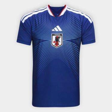 Imagem de Camisa Seleção Japão Home Torcedor 2026 s/n Adidas Masculina, Azul, M