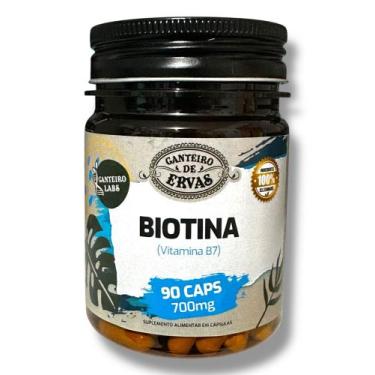 Imagem de Biotina  90 Cápsulas  Canteiro de Ervas