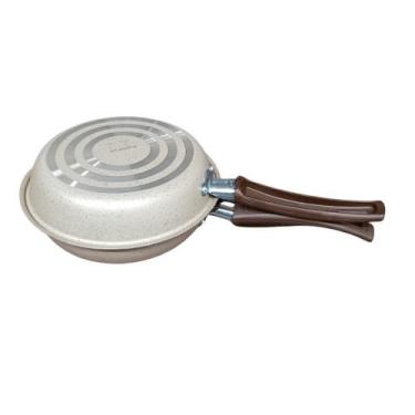 Imagem de Omeleteira Dupla Crema Antiaderente18 cm - Marcolar