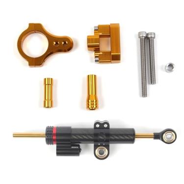 Imagem de Estabilizadores de amortecedor de direção Arashi com suporte para Yamaha YZF R3 MT03 2015-2017, controle de segurança de peças de acessórios de motocicleta