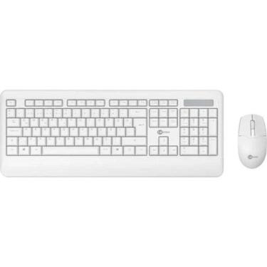 Imagem de Kit Teclado E Mouse Sem Fio Lecoo Kw202 Branco