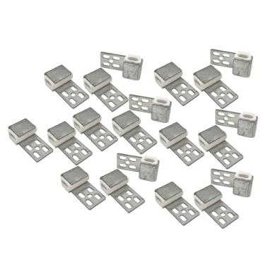 Imagem de Ｂｅｓｇａ Kit de reparo de molas para sofá com 20 peças, acessórios metálicos de alta performance e resistência para estofados de cadeiras, camas e móveis.