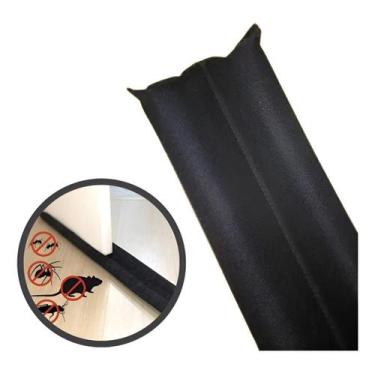 Imagem de Protetor Porta Veda Pó Impermeável Contra Insetos Sujeira Poeira Prote