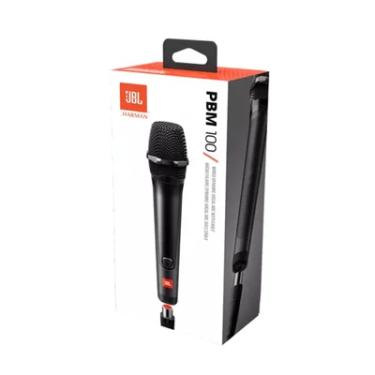 Imagem de Microfone JBL Vocal Dinâmico Cardióide Com Cabo, Preto, Pbm100