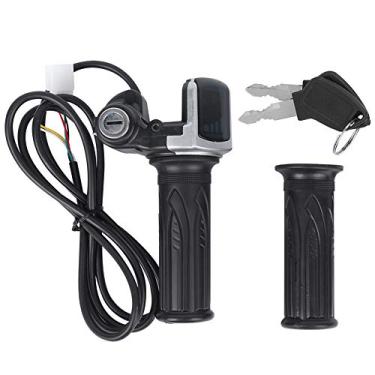 Imagem de Ainoli Multifuncional Throttle Grip 36V Quantidade Elétrica Bateria Indicador Fechadura Elétrica