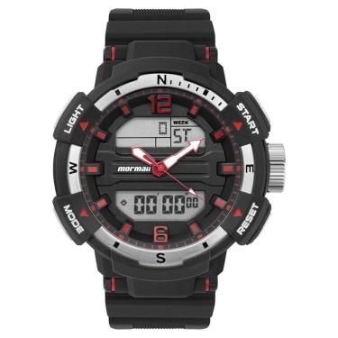 Imagem de Relógio Mormaii Masculino Wave Preto - MOBJ4097/8R-Masculino