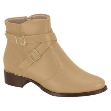 Imagem de Bota Feminina Cano Curto Tan Beira Rio 9045.348-Feminino