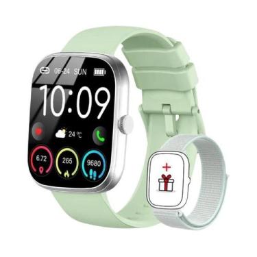 Imagem de Relógio Inteligente Feminino 1.96'' Tela Sensível Ao Toque Completa Ch