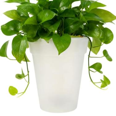 Imagem de LED Vaso de Plantas - Iluminação de Jardim Impermeável para Vaso Decorativo, para Flores com LED Solar | Para Exterior Casa Jardim Pátio Relvado Caminho Aniversário Festa De Casa