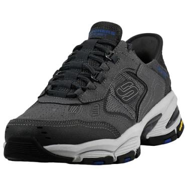Imagem de Skechers Tênis masculino Vigor 3.0 Drafting Hands Free Slip-in, Carvão, 41