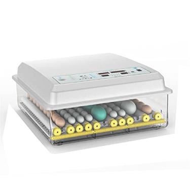 Imagem de uhyOHF Incubadora automática de ovos 12-176 incubadora automática digital com torneamento de ovos para galinhas, patos, ganso e pássaros, chocadeira (48 peças, suprimento duplo