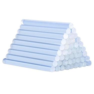 Imagem de ZXUY Bastões de cola quente transparente, pacote com 50, hastes adesivas universais de 15,9 x 0,43 polegadas para artes, artesanato, madeira, tecido, projetos DIY