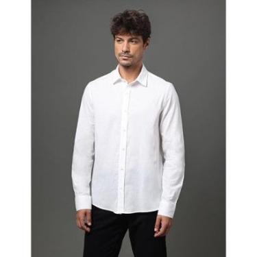 Imagem de Camisa Masculina Cotton Linen Calvin Klein Jeans-Masculino