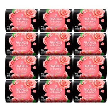 Imagem de Kit C/12 Sabonete Barra Francis Rosas 85g