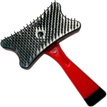 Imagem de Rasqueadeira Removedor Tira Pelos Mortos Pet Animais