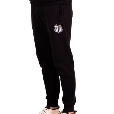 Imagem de Calça Moletom Santos Oficial Classic Algodão Masculina-Masculino