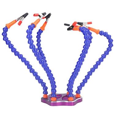 Imagem de aqxreight Ferramenta de Solda de Terceira Mão DIY Estação de Solda Base de Suporte de Rack Ferramenta de Soldagem USB para Permitir Uma Soldagem Mais Rápida Pode Suporte de e Acima Este Projeto