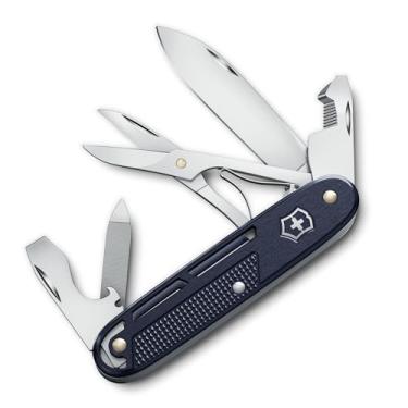Imagem de Victorinox Canivete suíço Synergy X Alox 10 funções com tesoura e clipe de transporte, azul