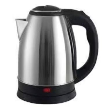 Imagem de Chaleira Elétrica Inox, Design Moderno, 1.8 Litros, 220V, Aquecimento Rápido, Base Preta, Ideal para Café, Chá e Água Quente