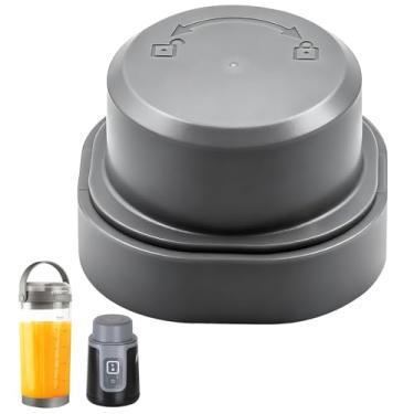 Imagem de Capa de lâmina de silicone e tampa de recipiente para liquidificador portátil Ninja Blast série BC100 e BC151 - peça de substituição à prova de vazamento de grau alimentício, pode ser lavada na