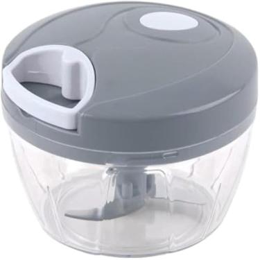 Imagem de Processador de alimentos manual, cortar, picar, triturar vegetais e frutas, 500ml, utilissimo.