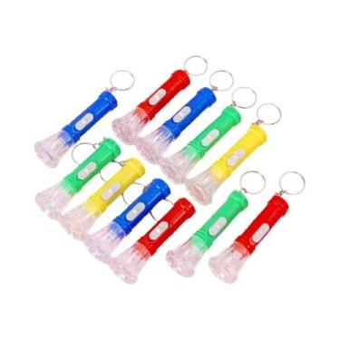 Imagem de Lanterna LED Para Crianças Lembrancinhas De Festa 24 Peças Mini Souven