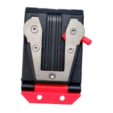 Imagem de Baoblaze Suporte para fita métrica com base para cinto, para pendurar na cintura, armazenamento profissional, compacto, acessório multifuncional de liberação, Td à Direita