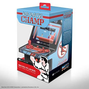 Imagem de My Arcade Dgunl-3204 Fliperama Portátil Retrô Karate Champ De 17 Cm, My Arcade, Azul E Preto - Windows
