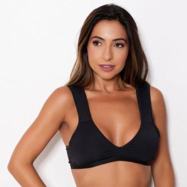 Imagem de Sutiã Alça de Espuma Cor:PretoTamanho:GG - Saulo Lingerie, Preto, GG