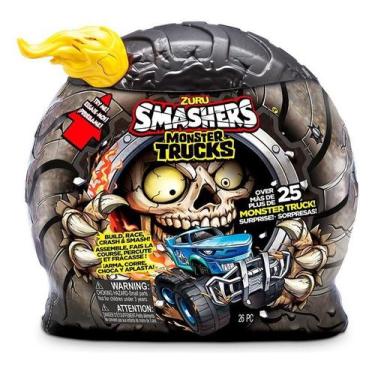Imagem de Ovo Surpresa Zuru Smasher Monster Wheels Truck 26 Acessorios -sortidos