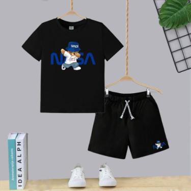 Imagem de Conjunto infantil lançamento - Mc kids, Preto, 2