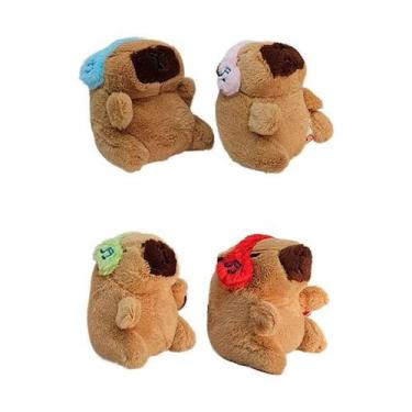 Imagem de Pelúcia Chaveiro Capivara com som Capybara Sortida R3603 BBR