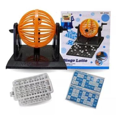 Imagem de Brinquedo Jogo De Bingo Lotto 12 Cartelas - TOYS