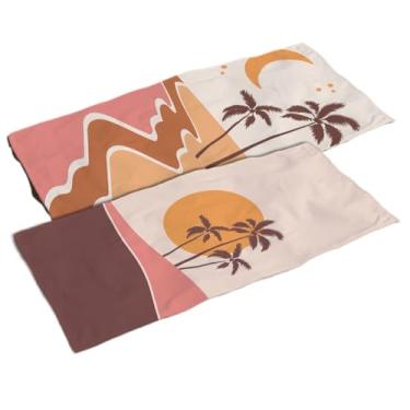 Imagem de Kit 2 Toalha de Praia e Banho Padrão Vibrante para Praia, Piscina,Ideal para Família e Amigos(TO-1253/1254)