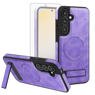 Imagem de Asuwish Capa de telefone compatível com S25 FE JDCXQZJ US Roxo