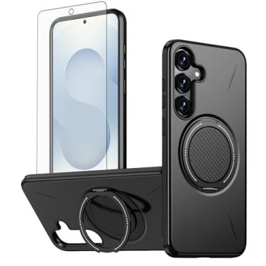 Imagem de Asuwish Capa de telefone compatível com S25 FE KP US preta