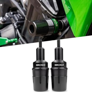 Imagem de Para Z900 Z900SE z900 se 2025 2024 2023-2017 Novo modelo acessórios estrutura tubo de escape antiqueda deslizante anticolisão protetor de almofada anti-queda corpo proteção anti-queda bola de proteção