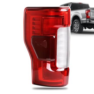 Imagem de Luz traseira LED com ponto cego compatível com 2017-2019 Ford F250 F350 F450 F550 Super Duty luzes traseiras esquerda e lado do motorista substituir FO2800262 KC3Z13405B