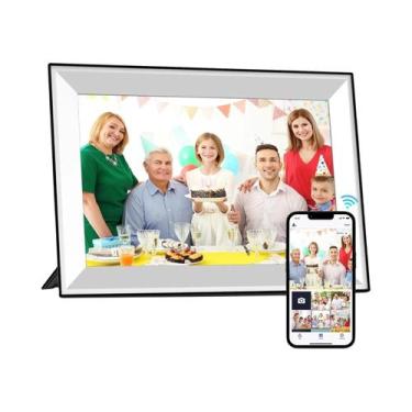 Imagem de Moldura Digital WiFi De 10,1 Polegadas Com Tela Touch HD IPS 32GB Com 