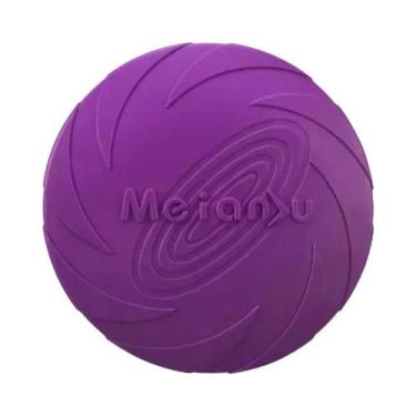 Imagem de Brinquedo Disco Voador De Silicone Para Cães, Anti-Mordida, Suprimento